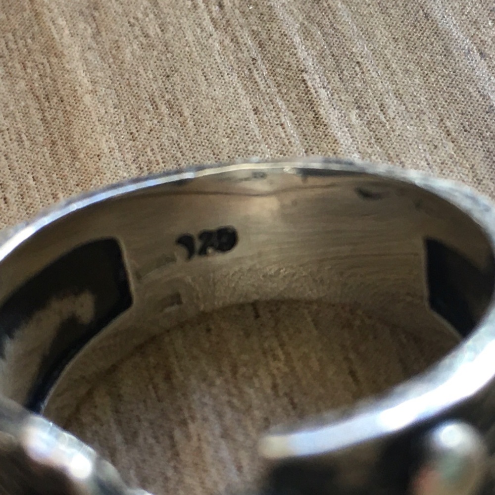 .925 Sterling Silver And Ruby Ring - image 8